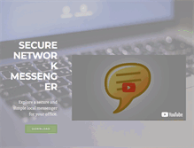 Tablet Screenshot of networkmessengers.com